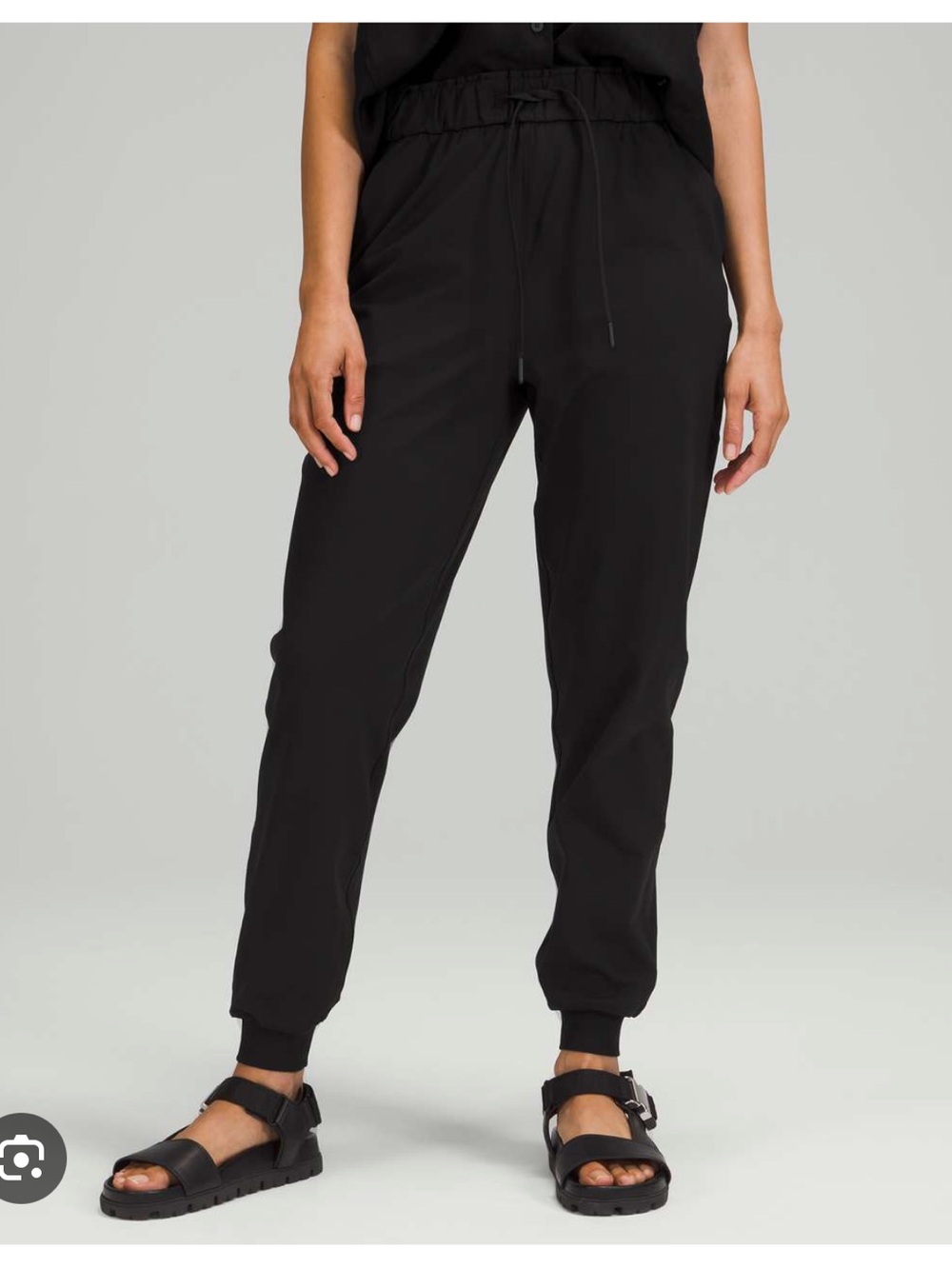 lululemon athletica Stretch High-Rise Jogger Pants - Black 6